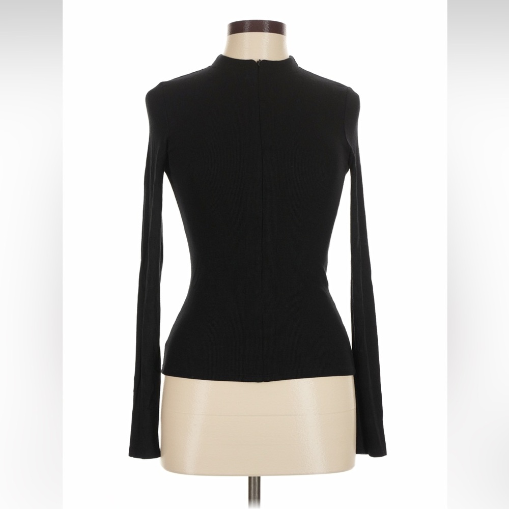 Joah Brown Invisible Zip Long Sleeve Top - Picture 7 of 10